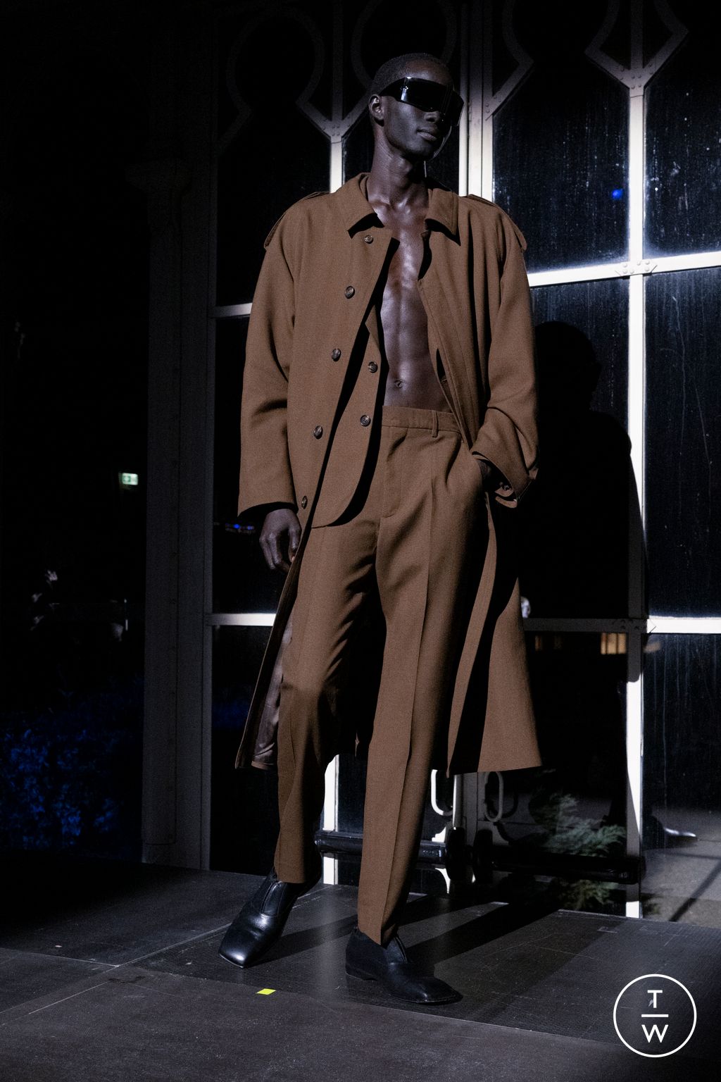 Fashion Week Florence - Pitti Fall/Winter 2025 look 7 from the MM6 Maison Margiela collection menswear