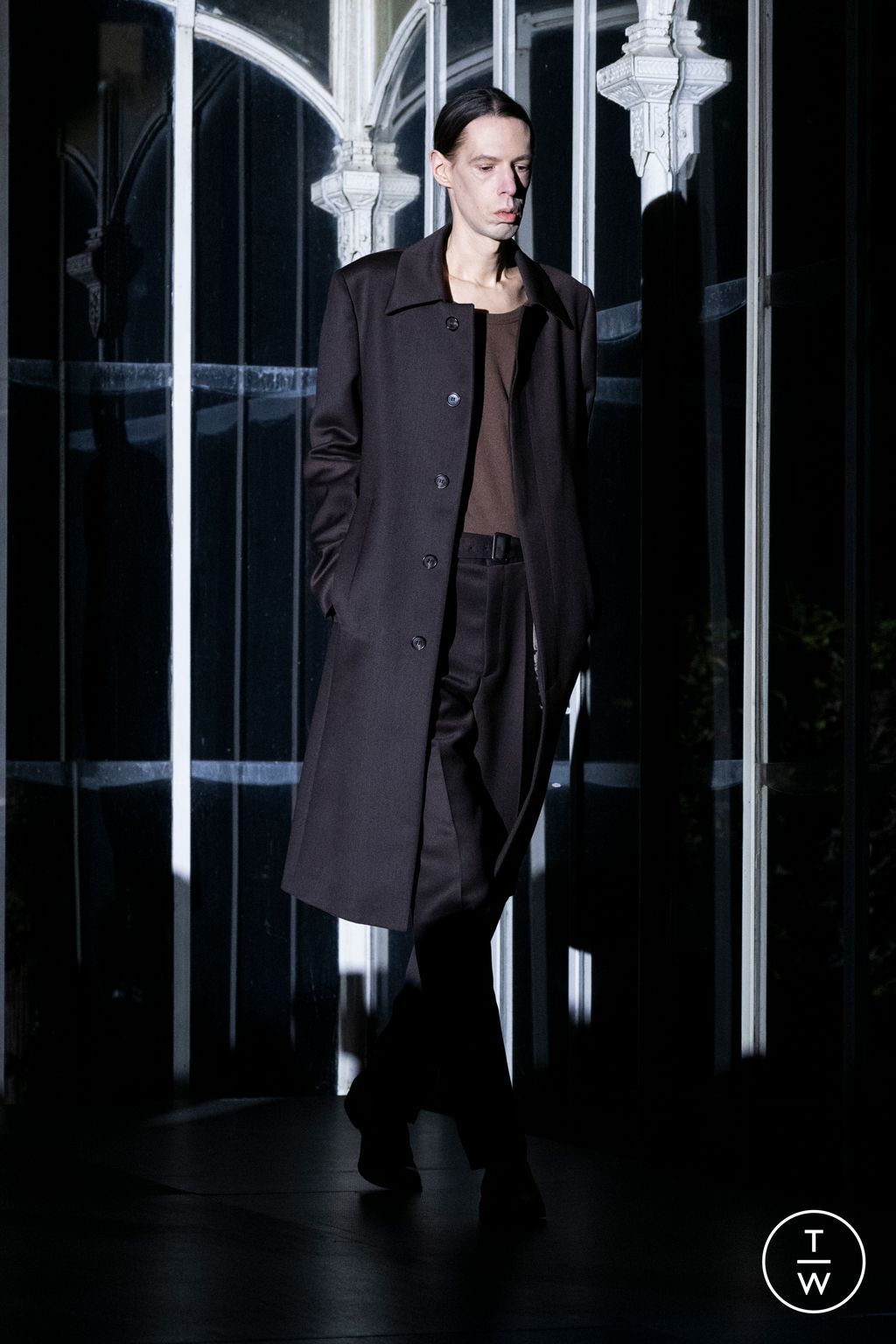 Fashion Week Florence - Pitti Fall/Winter 2025 look 8 from the MM6 Maison Margiela collection menswear