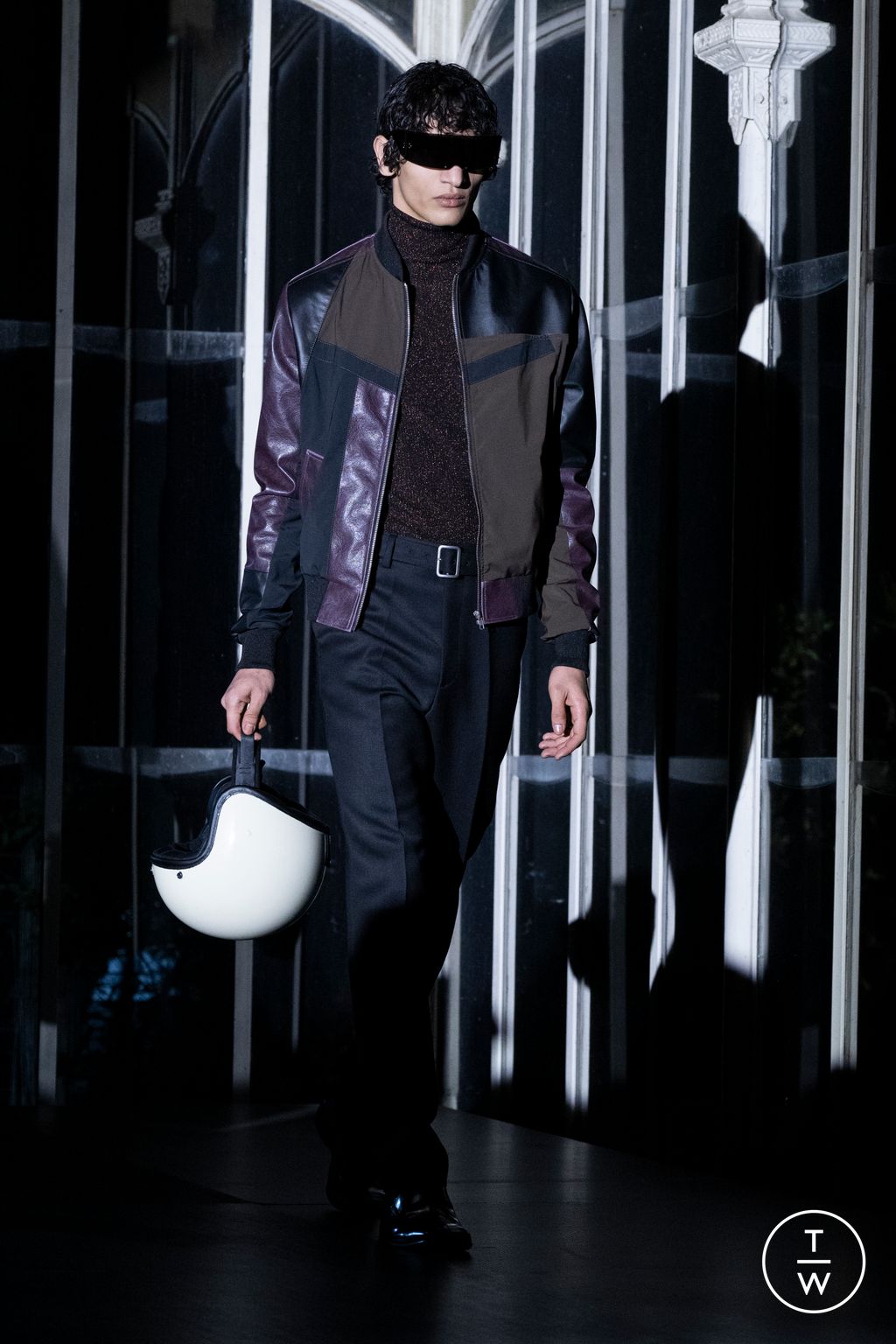 Fashion Week Florence - Pitti Fall/Winter 2025 look 9 from the MM6 Maison Margiela collection menswear