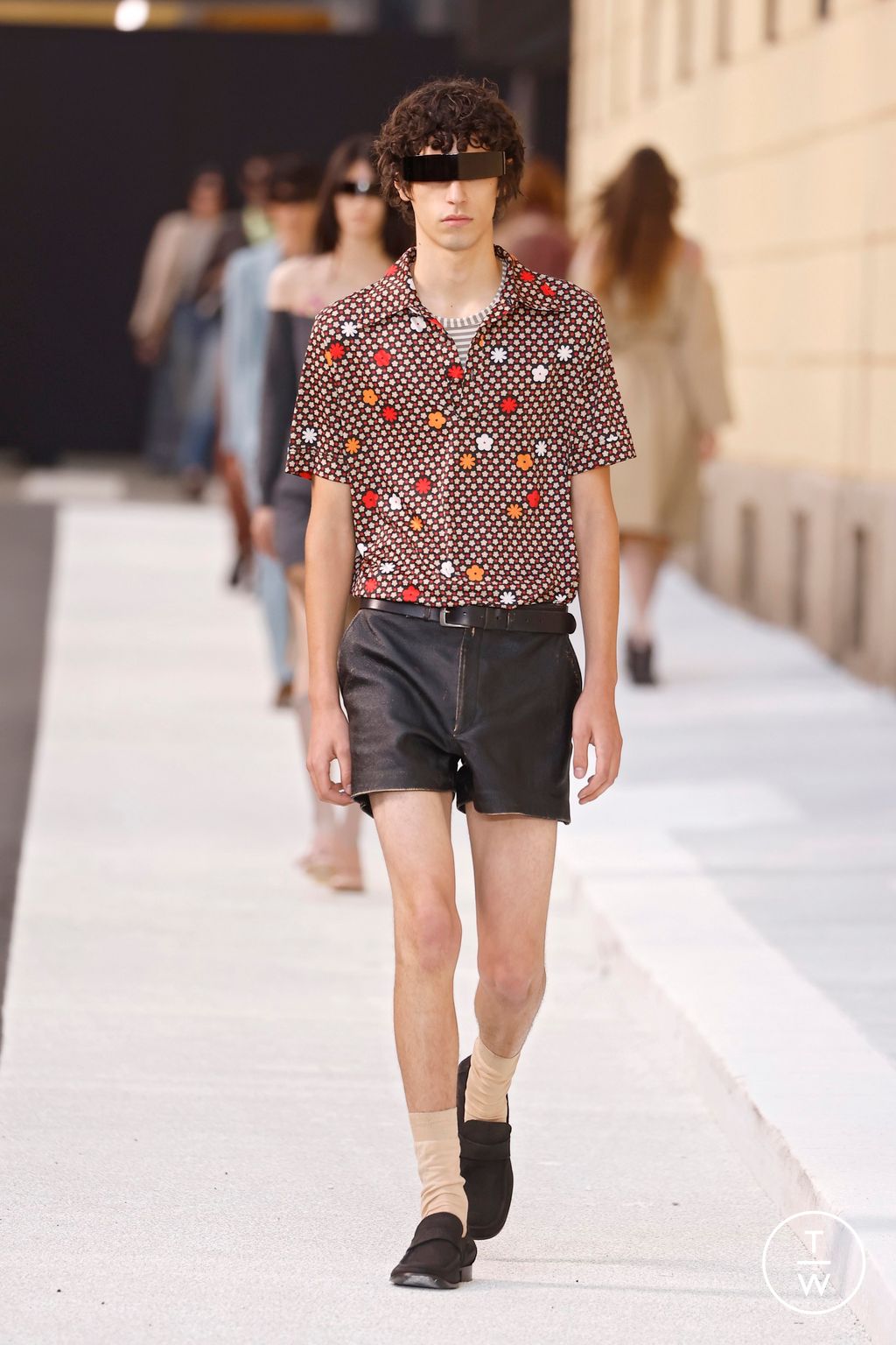 Fashion Week Milan Spring/Summer 2026 look 5 from the MM6 Maison Margiela collection 女装