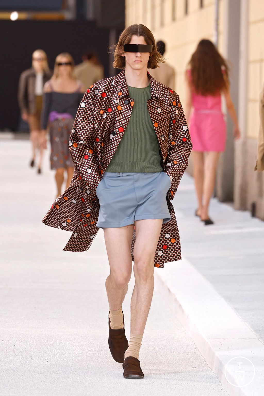 Fashion Week Milan Spring/Summer 2026 look 20 from the MM6 Maison Margiela collection 女装