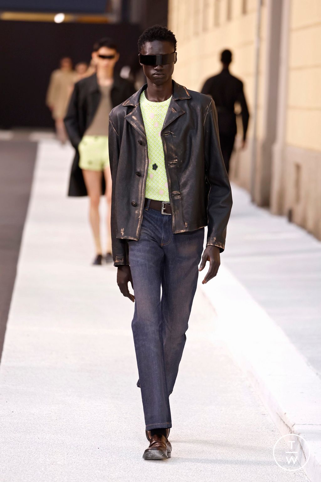 Fashion Week Milan Spring/Summer 2026 look 46 from the MM6 Maison Margiela collection 女装