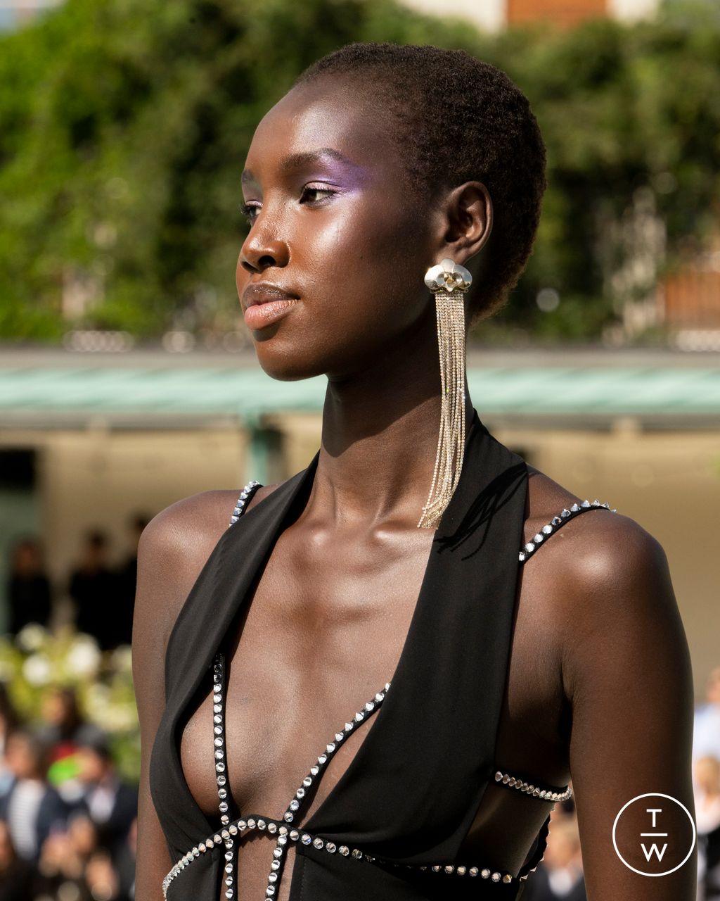 Fashion Week Milan Spring/Summer 2023 look 24 from the Genny collection womenswear accessories