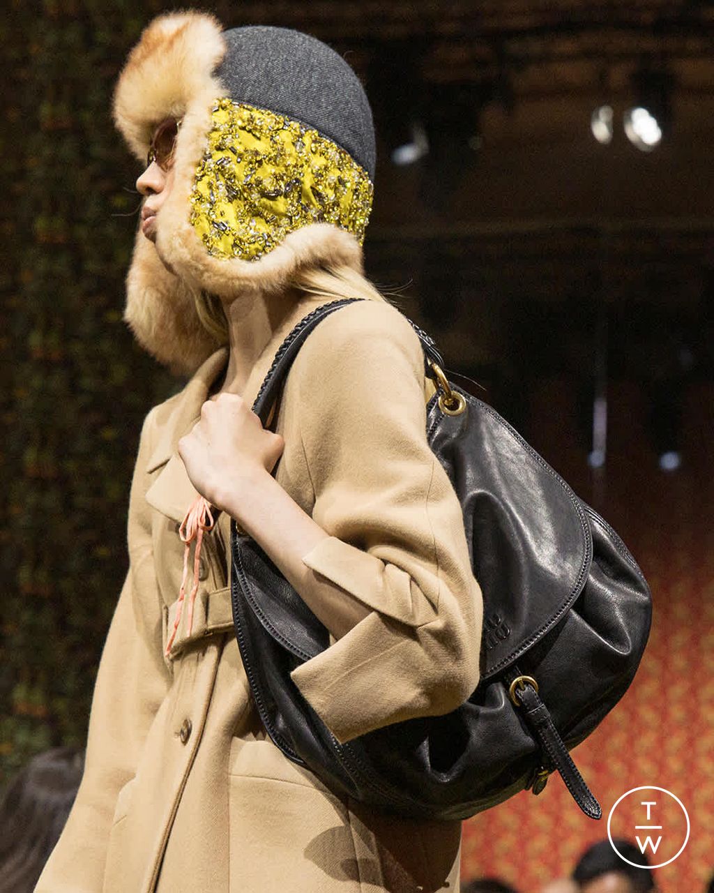 Fashion Week Paris Fall/Winter 2026 look 1 from the Miu Miu collection womenswear accessories