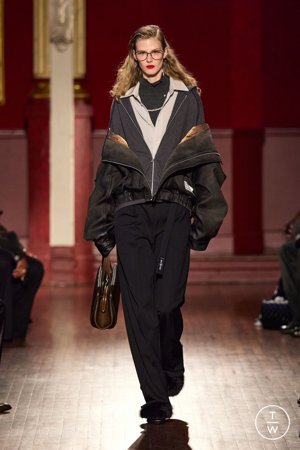 Fashion Week Paris Fall/Winter 2026 look 50 from the Maison Mihara Yasuhiro collection menswear