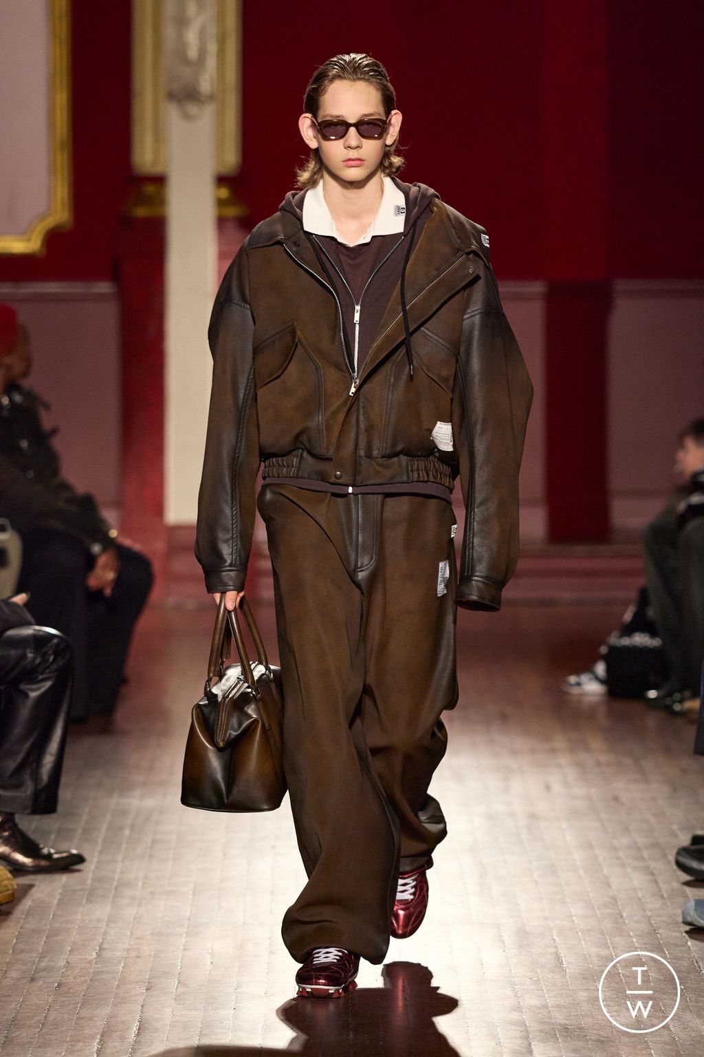 Fashion Week Paris Fall/Winter 2026 look 51 from the Maison Mihara Yasuhiro collection menswear