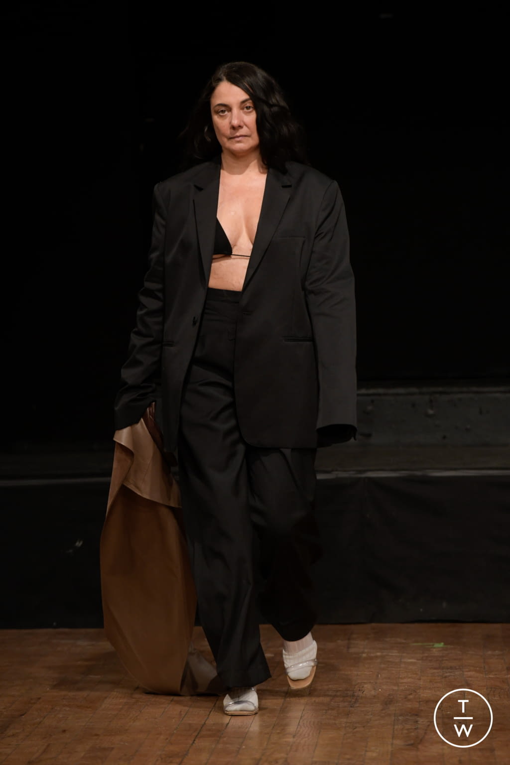 Fashion Week New York Fall/Winter 2022 look 21 de la collection Maryam Nassir Zadeh womenswear
