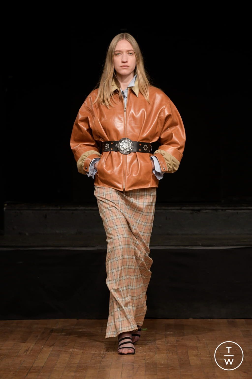 Fashion Week New York Fall/Winter 2022 look 7 from the Maryam Nassir Zadeh collection womenswear