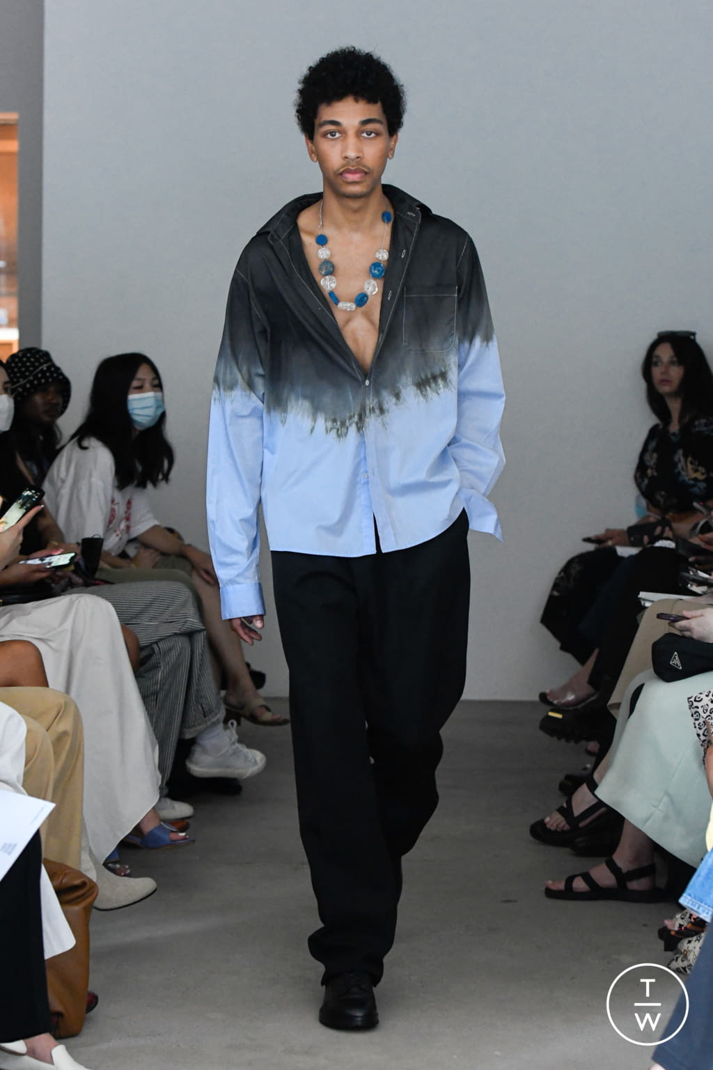 Fashion Week New York Spring/Summer 2022 look 13 from the Maryam Nassir Zadeh collection 女装
