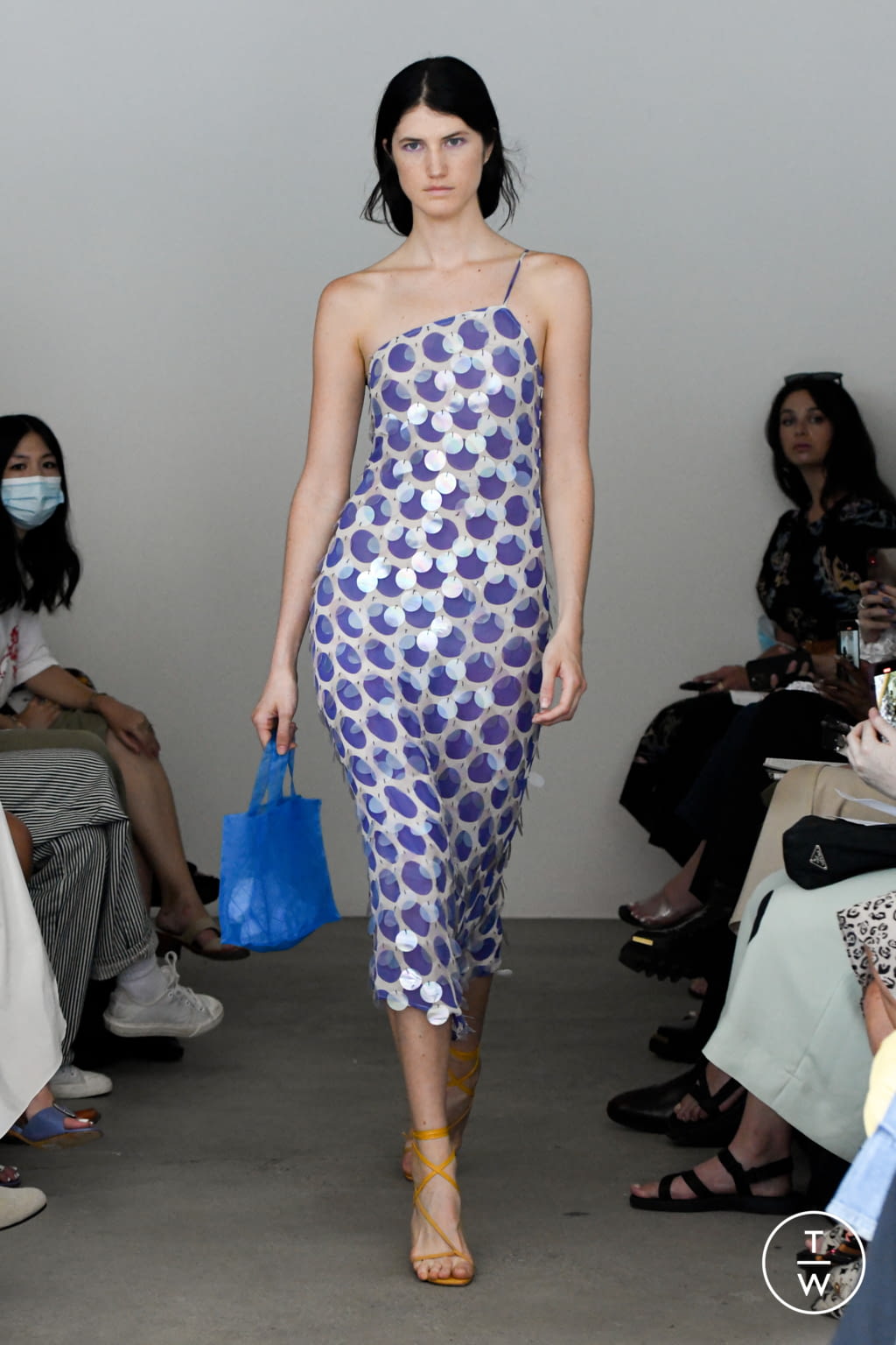 Fashion Week New York Spring/Summer 2022 look 15 from the Maryam Nassir Zadeh collection womenswear