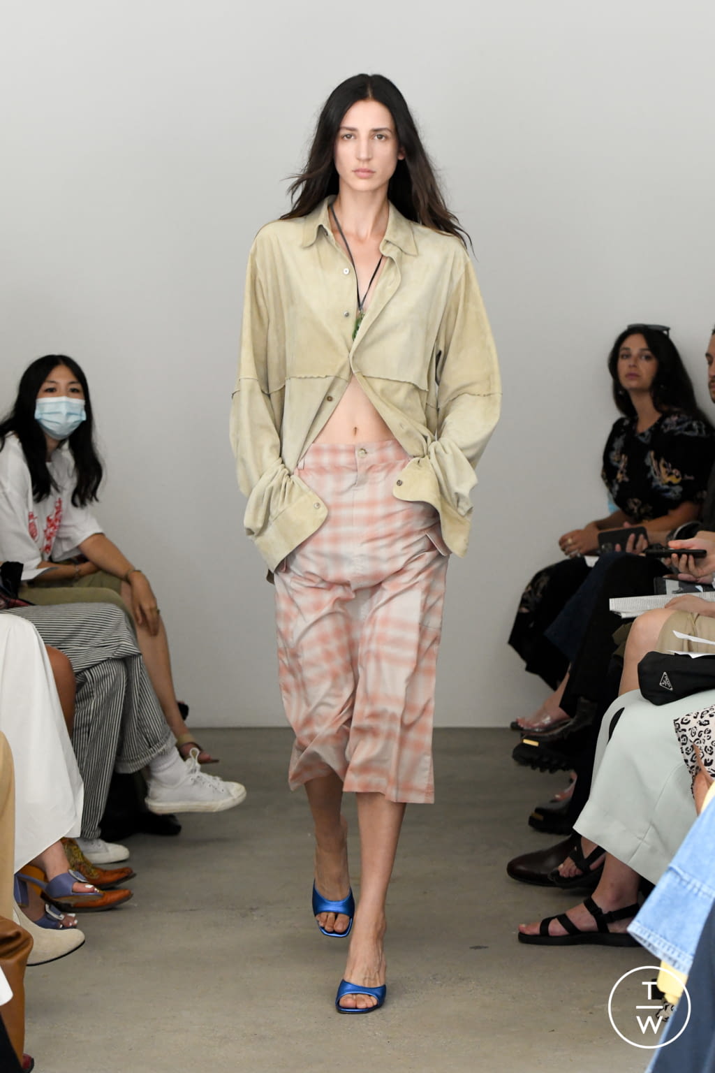 Fashion Week New York Spring/Summer 2022 look 27 from the Maryam Nassir Zadeh collection 女装