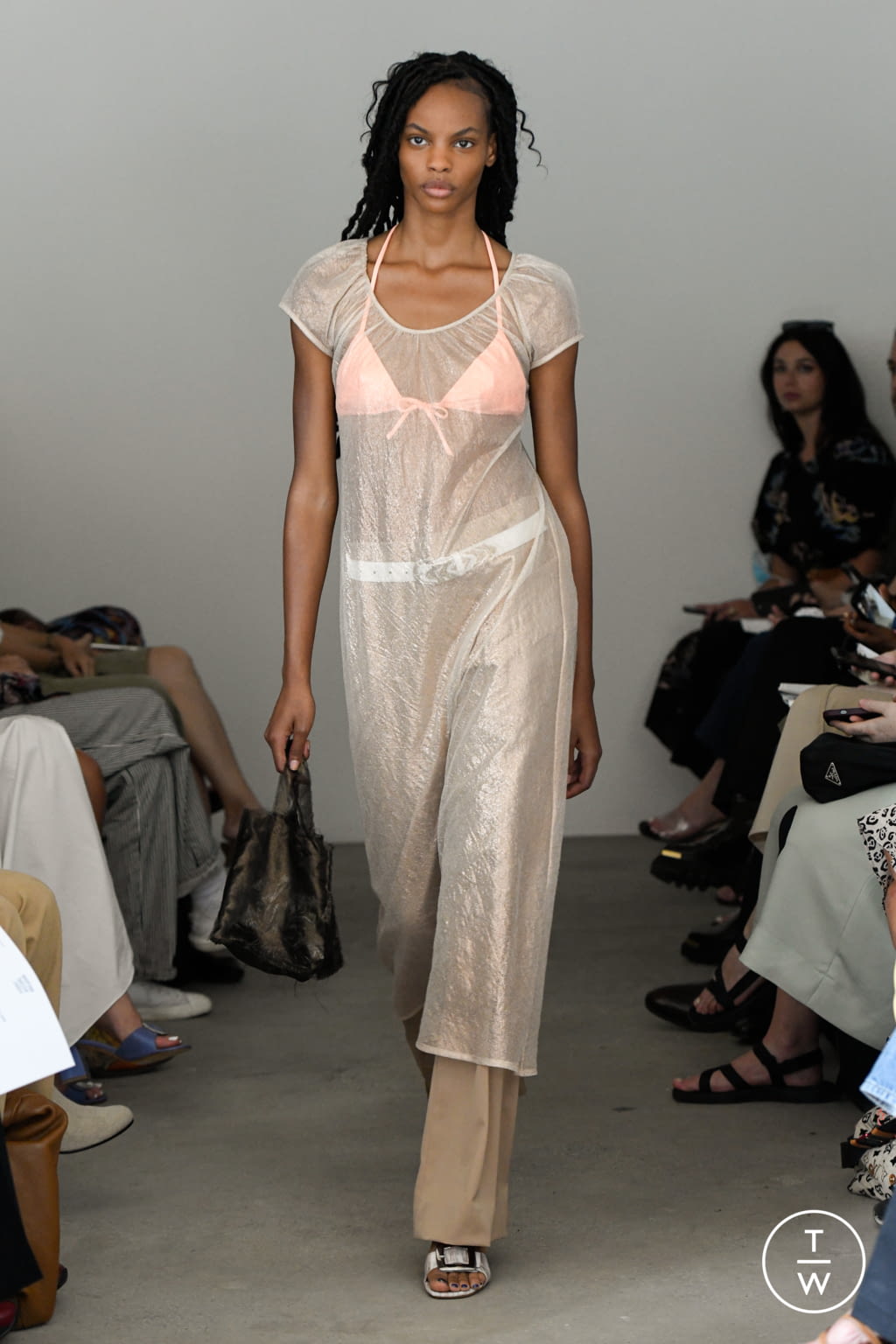 Fashion Week New York Spring/Summer 2022 look 30 from the Maryam Nassir Zadeh collection womenswear