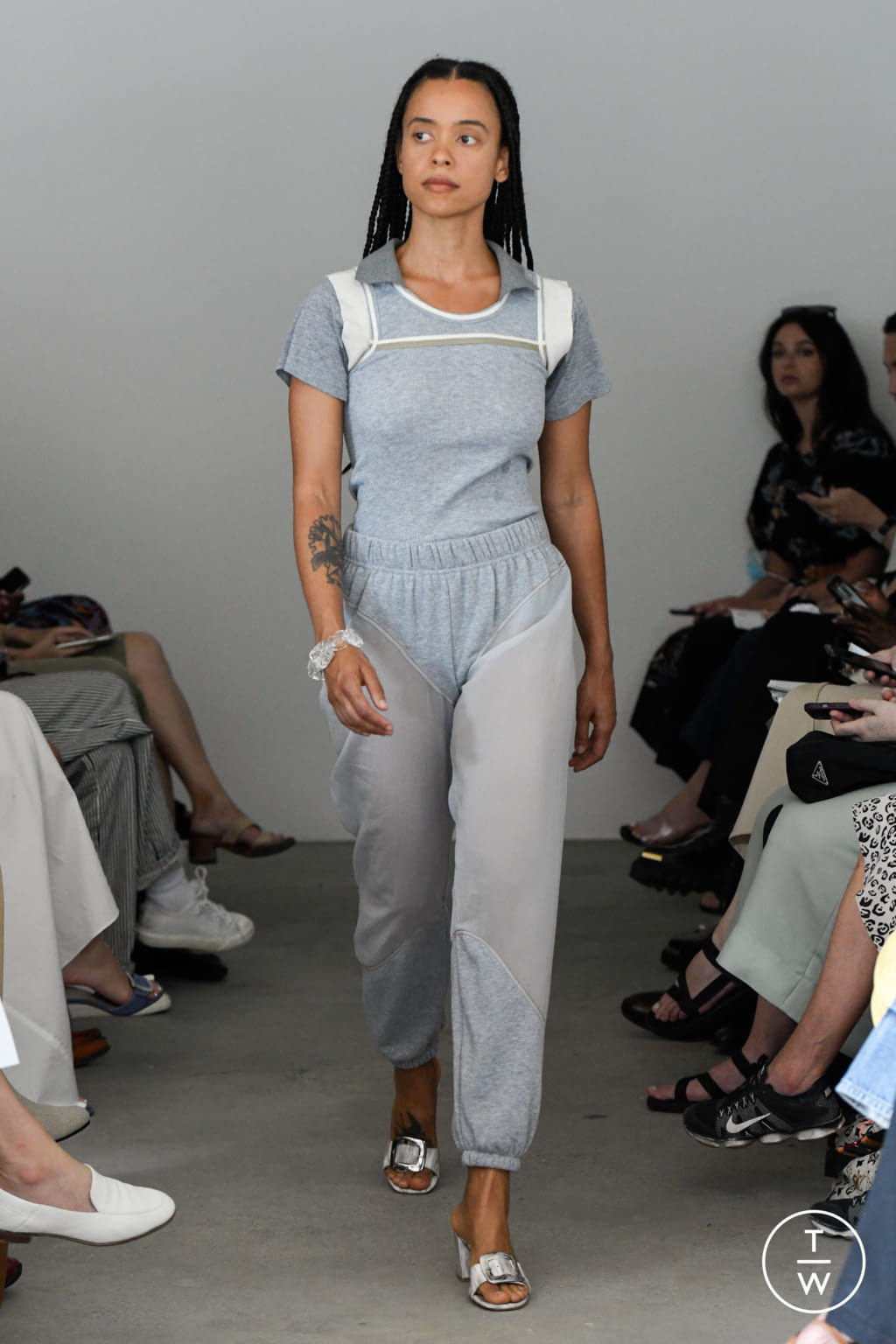 Fashion Week New York Spring/Summer 2022 look 35 from the Maryam Nassir Zadeh collection womenswear