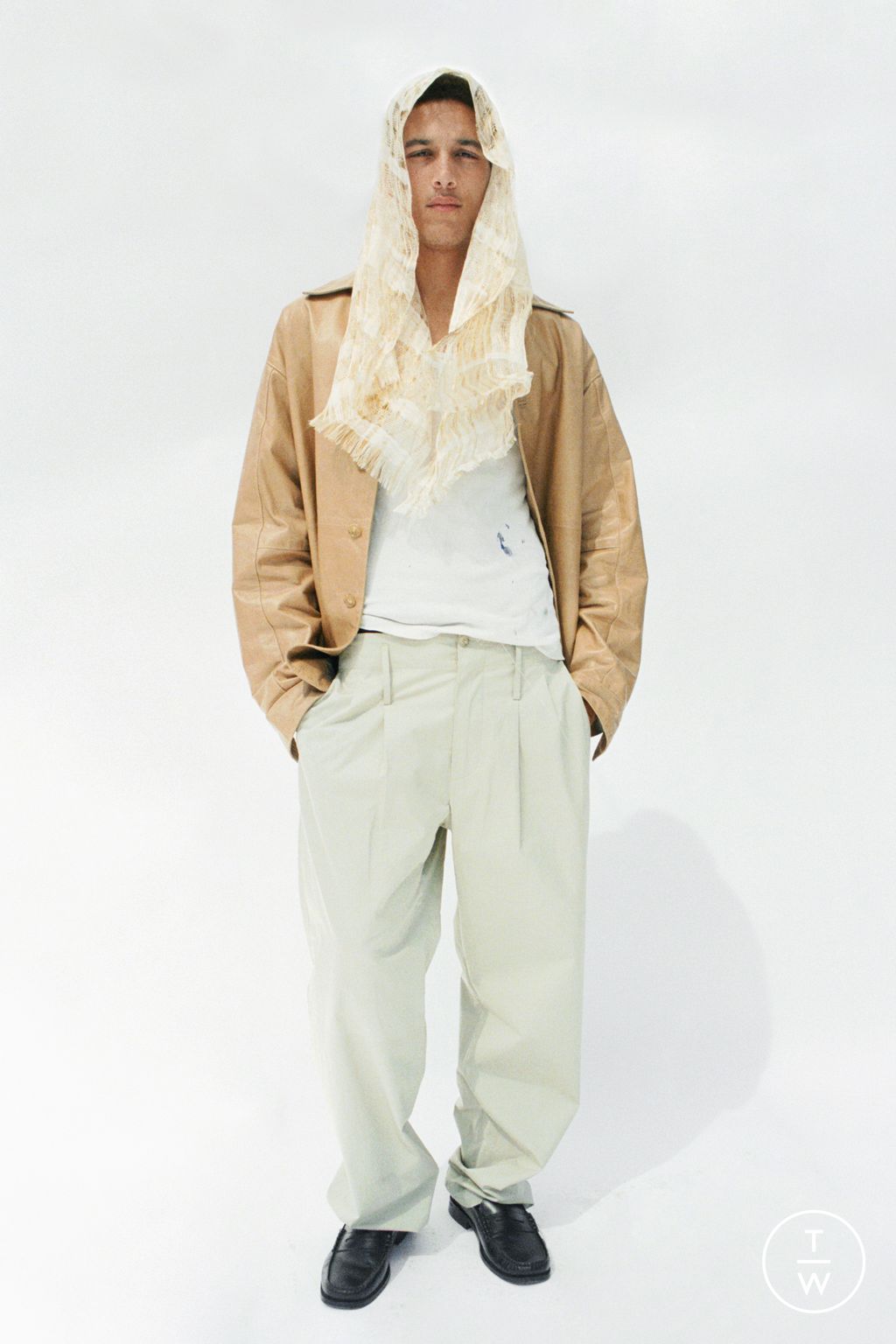 Fashion Week New York Resort 2023 look 7 from the Maryam Nassir Zadeh collection womenswear
