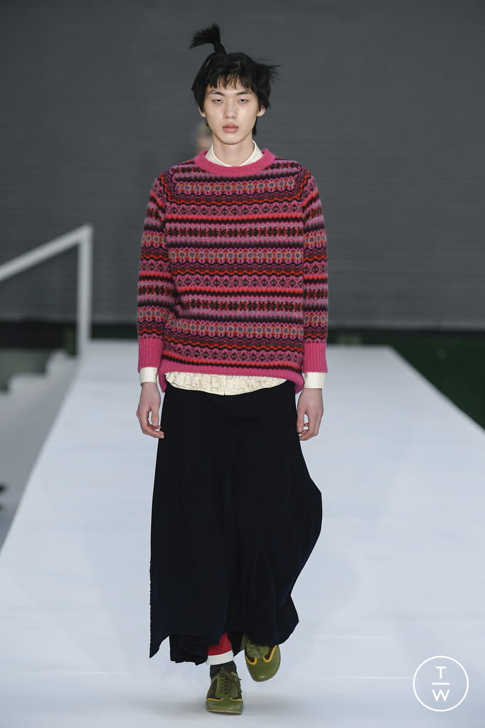 Fashion Week London Fall/Winter 2022 look 6 from the Molly Goddard collection 女装