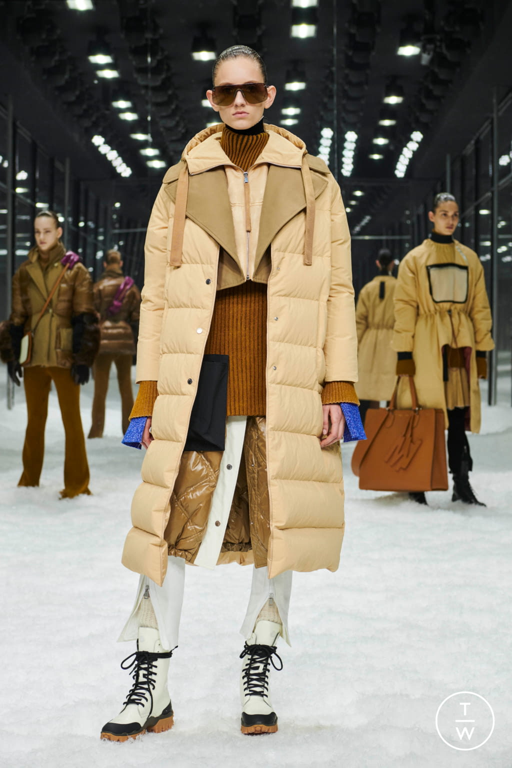 Fashion Week Milan Fall/Winter 2019 look 43 from the Moncler Genius collection womenswear