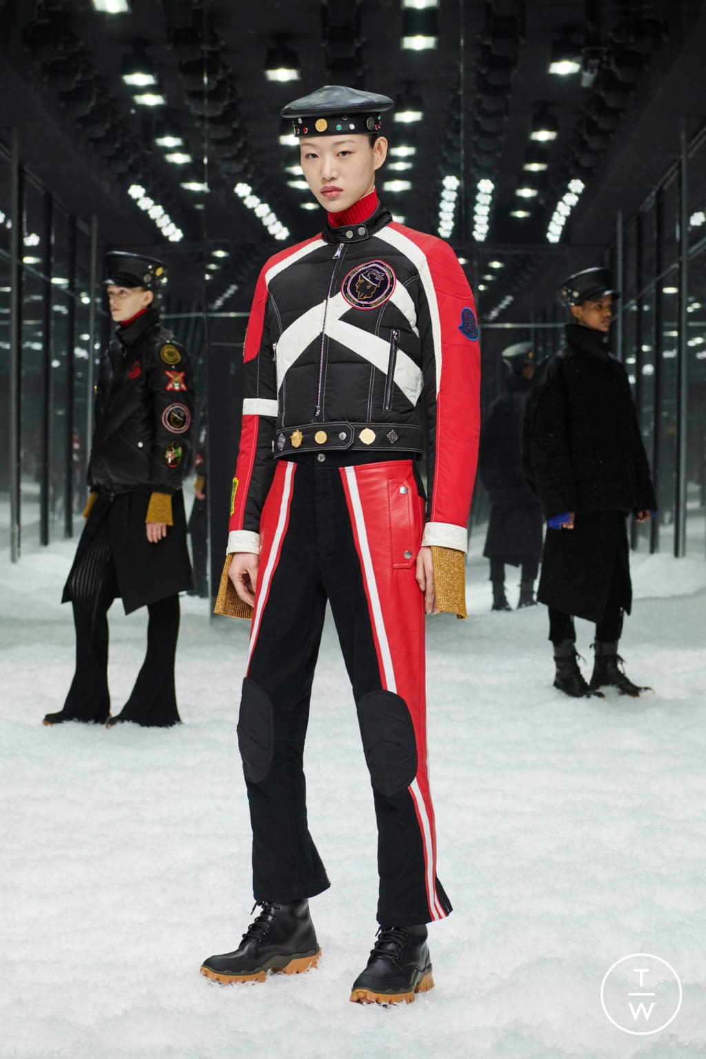 Fashion Week Milan Fall/Winter 2019 look 46 from the Moncler Genius collection womenswear
