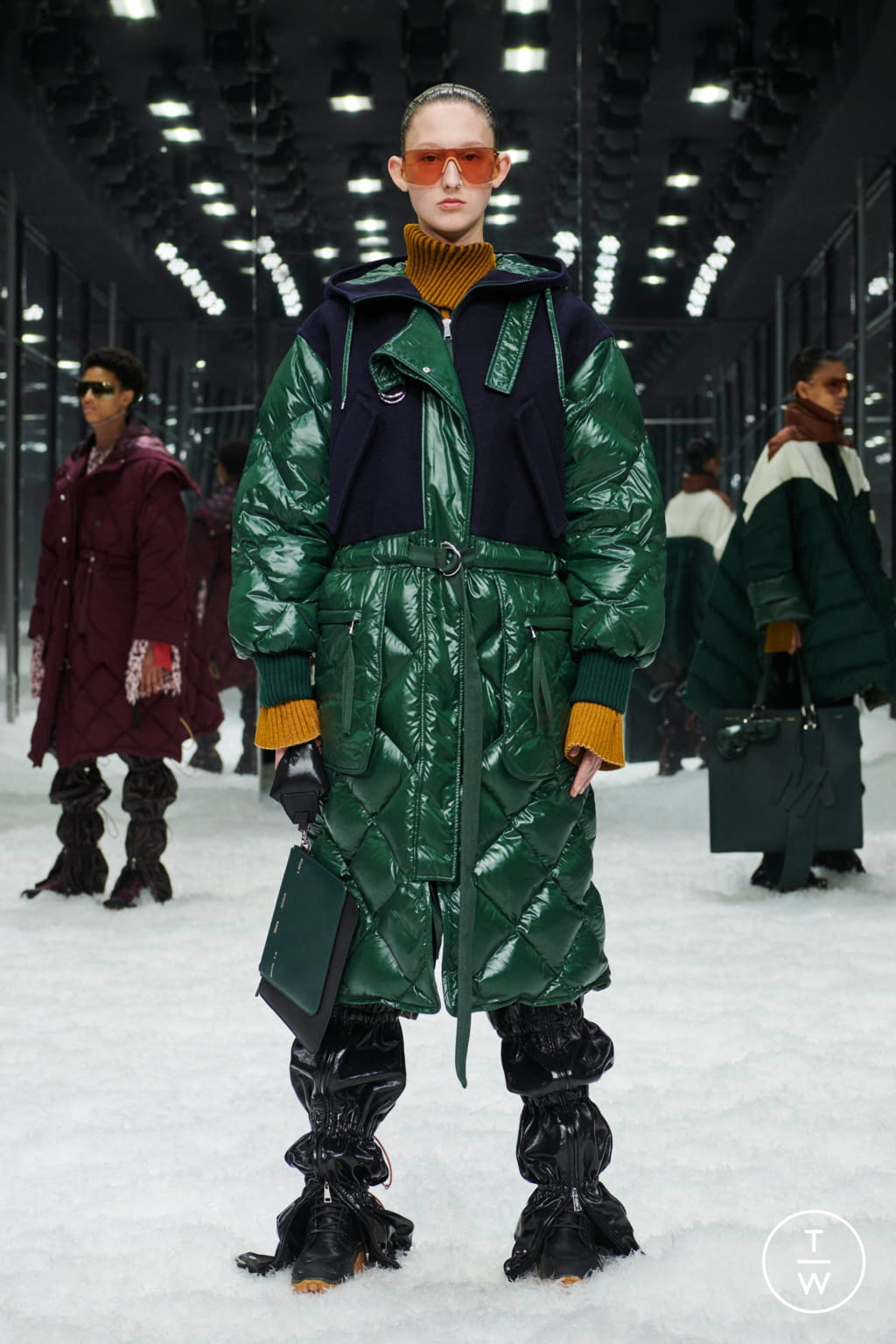 Fashion Week Milan Fall/Winter 2019 look 53 from the Moncler Genius collection womenswear