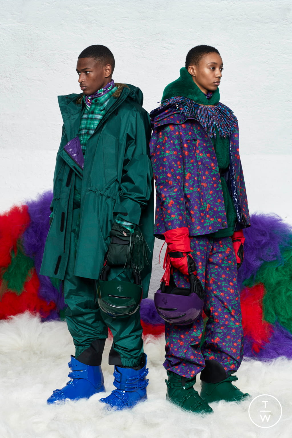Fashion Week Milan Fall/Winter 2019 look 90 from the Moncler Genius collection 女装