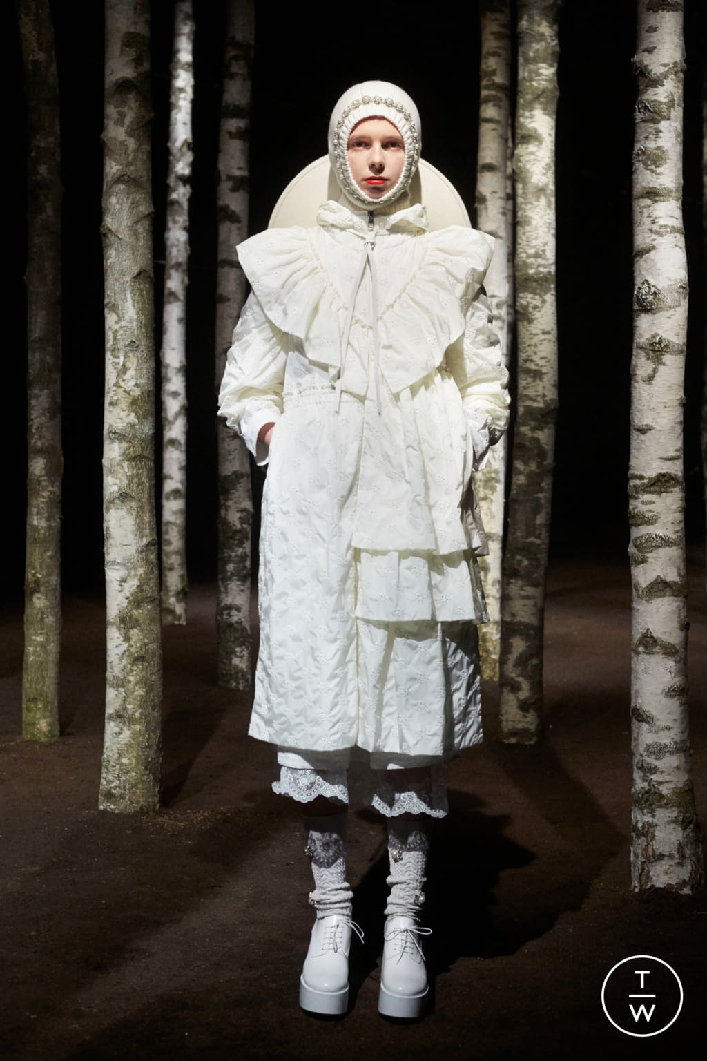 Fashion Week Milan Fall/Winter 2019 look 92 from the Moncler Genius collection womenswear