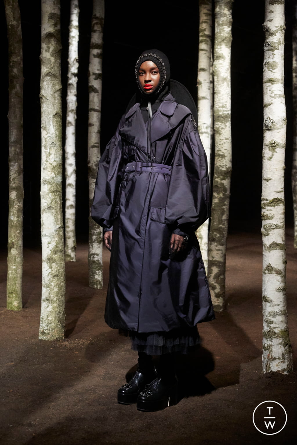 Fashion Week Milan Fall/Winter 2019 look 107 from the Moncler Genius collection womenswear