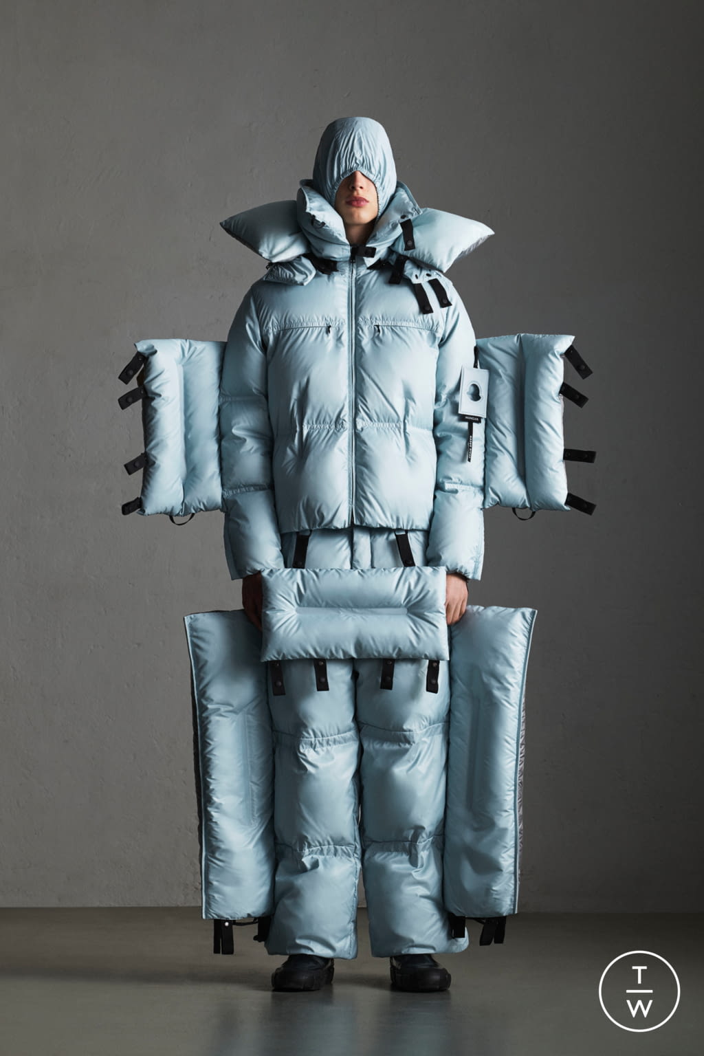 Fashion Week Milan Fall/Winter 2019 look 1 from the Moncler Genius collection menswear