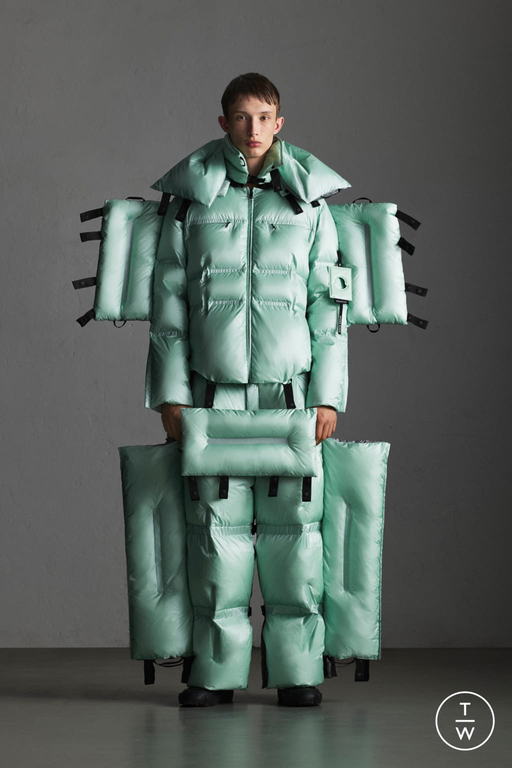 Fashion Week Milan Fall/Winter 2019 look 12 from the Moncler Genius collection 男装