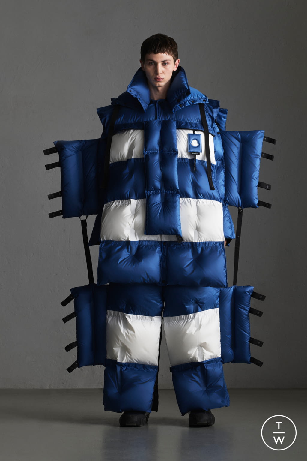 Fashion Week Milan Fall/Winter 2019 look 21 from the Moncler Genius collection 男装