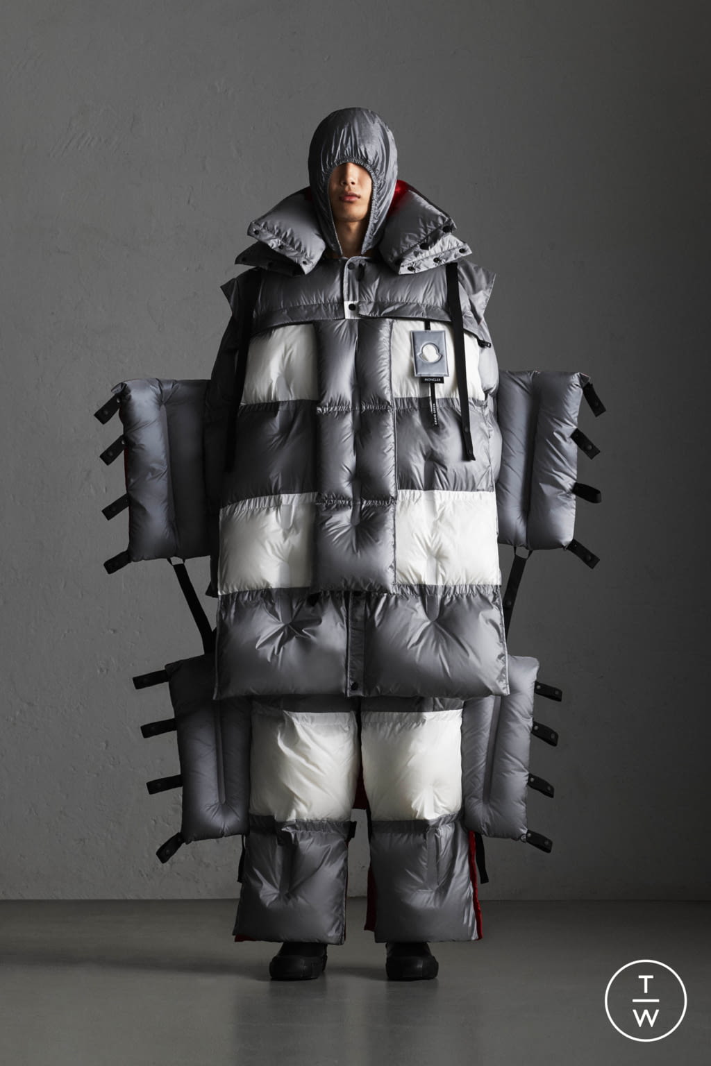 Fashion Week Milan Fall/Winter 2019 look 27 from the Moncler Genius collection 男装
