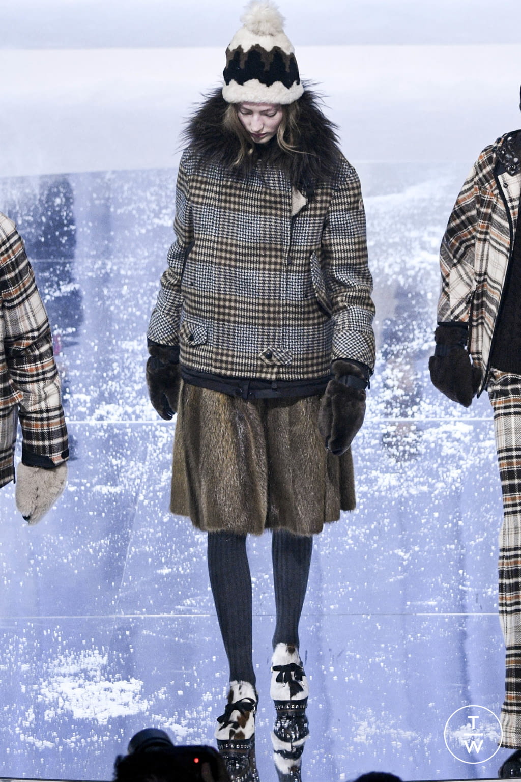 Fashion Week New York Fall/Winter 2017 look 4 from the 3 Moncler Grenoble collection 女装