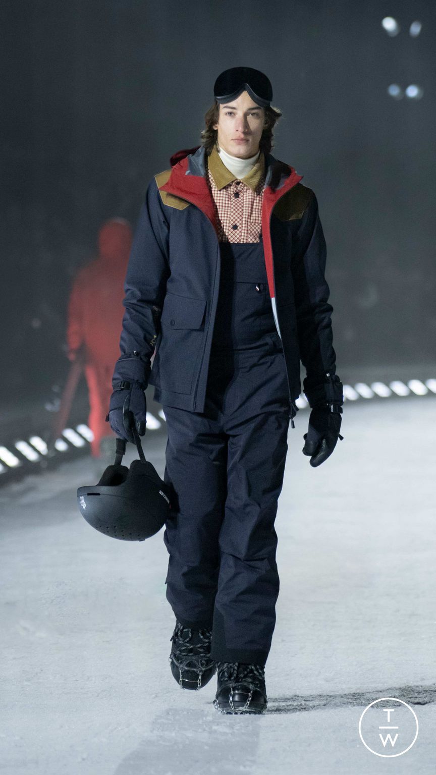 Fashion Week Milan Fall/Winter 2026 look 15 de la collection Moncler menswear