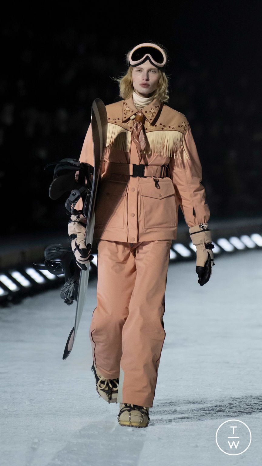 Fashion Week Milan Fall/Winter 2026 look 20 from the Moncler collection menswear
