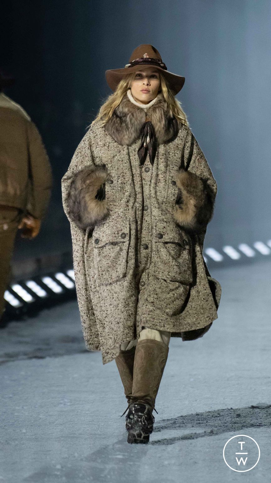 Fashion Week Milan Fall/Winter 2026 look 44 from the Moncler collection menswear