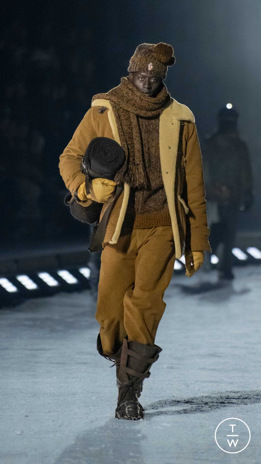 Fashion Week Milan Fall/Winter 2026 look 54 from the Moncler collection 男装