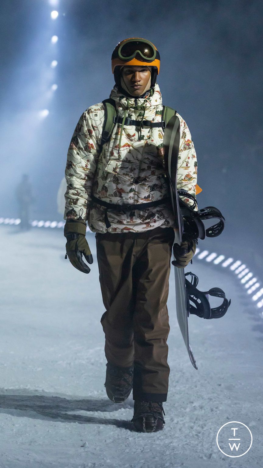 Fashion Week Milan Fall/Winter 2026 look 57 from the Moncler collection menswear