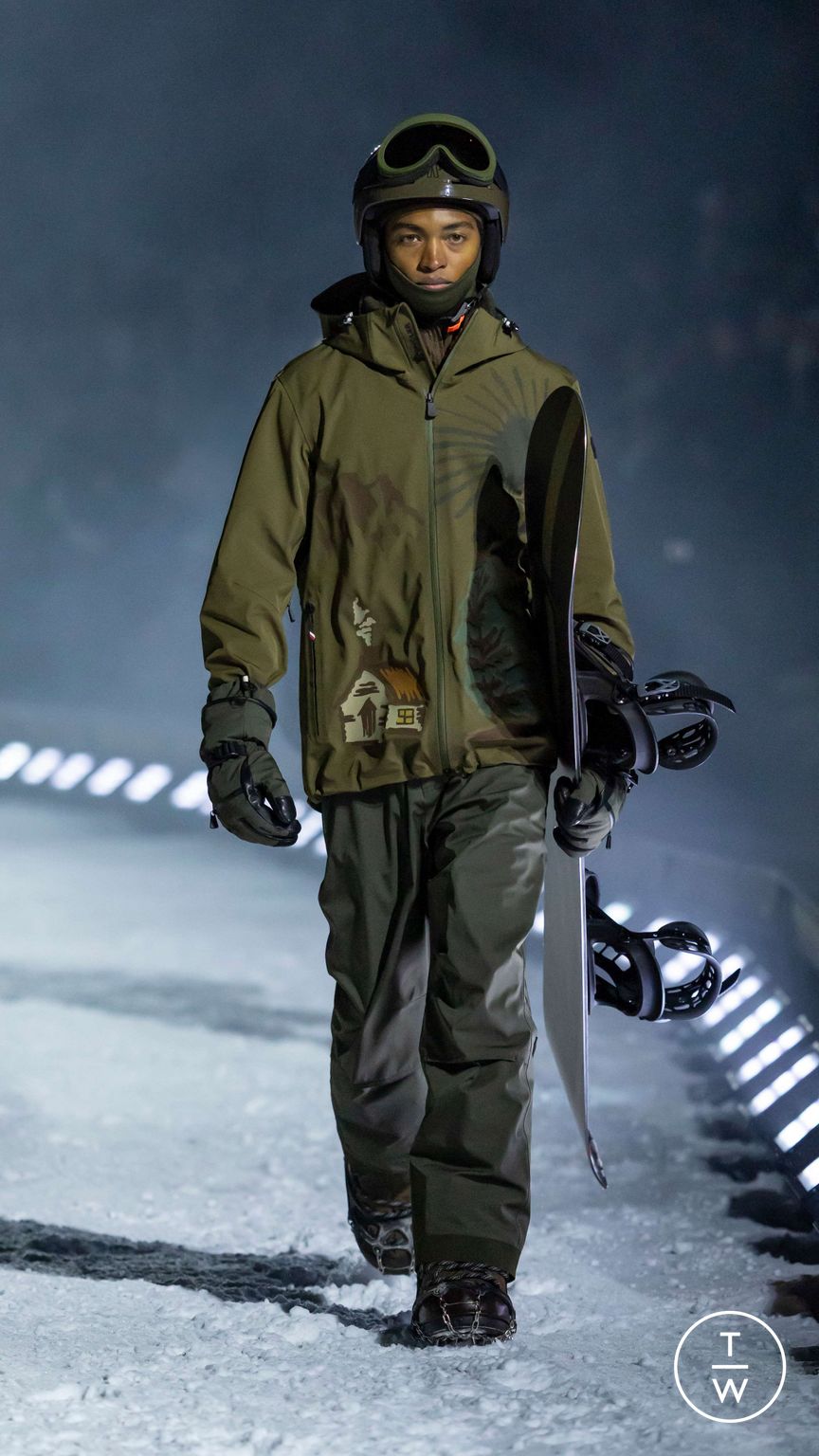 Fashion Week Milan Fall/Winter 2026 look 59 de la collection Moncler menswear