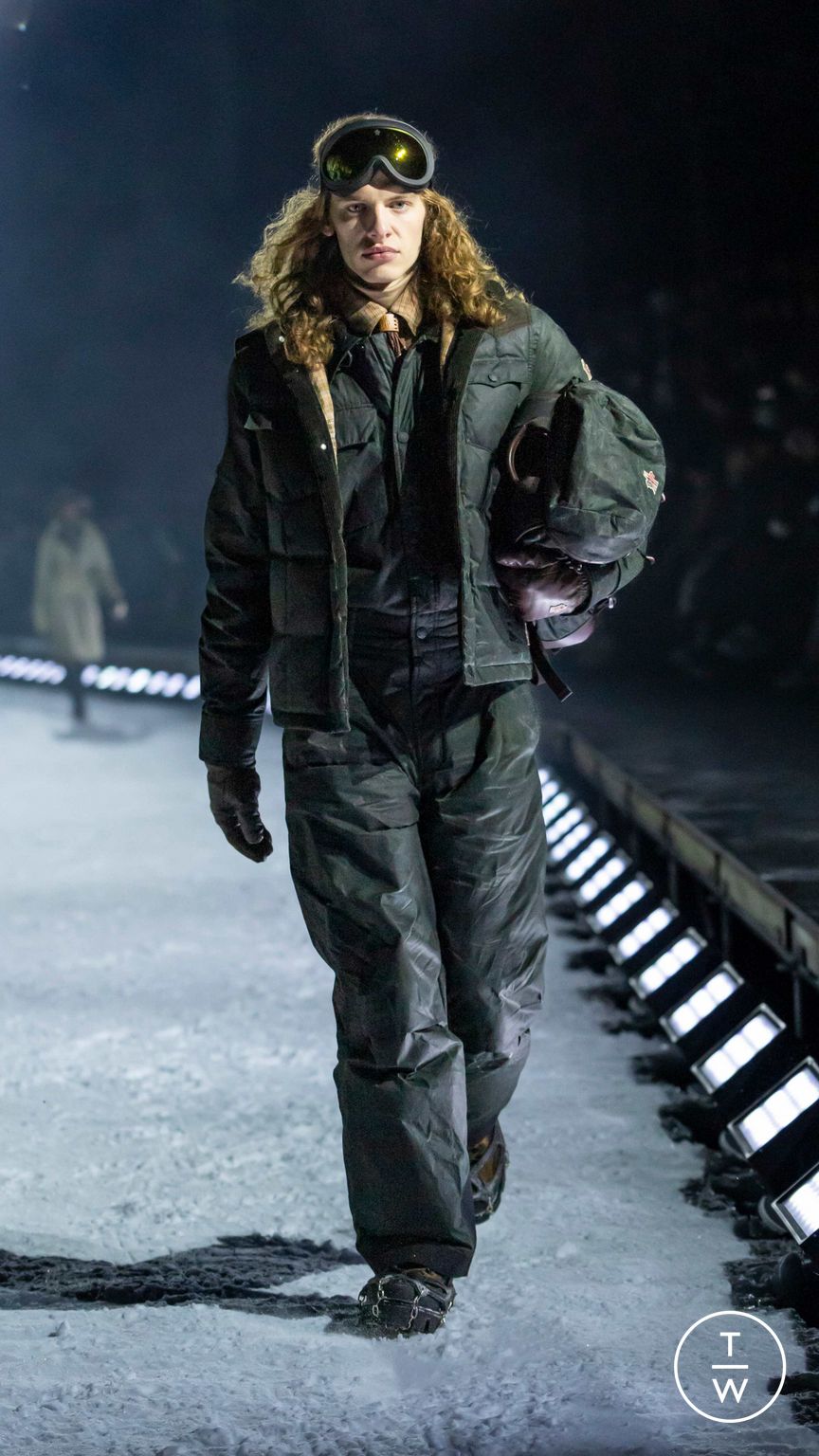 Fashion Week Milan Fall/Winter 2026 look 60 from the Moncler collection 男装