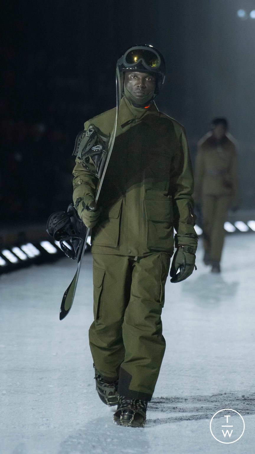 Fashion Week Milan Fall/Winter 2026 look 61 from the Moncler collection menswear