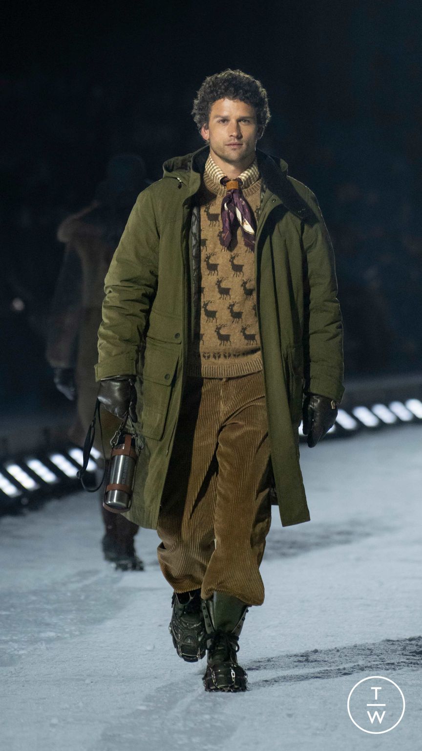 Fashion Week Milan Fall/Winter 2026 look 67 from the Moncler collection 男装