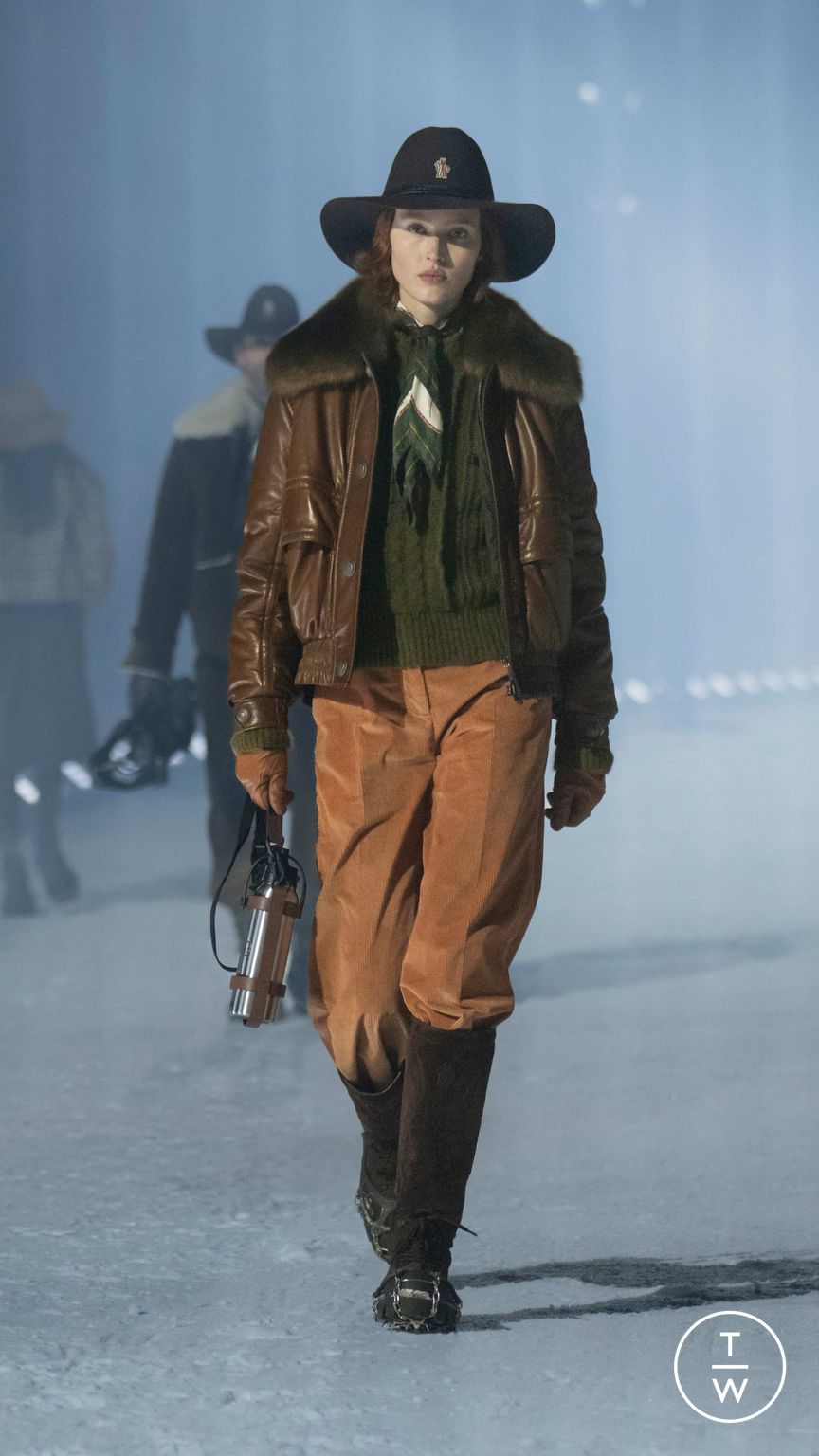 Fashion Week Milan Fall/Winter 2026 look 69 from the Moncler collection menswear