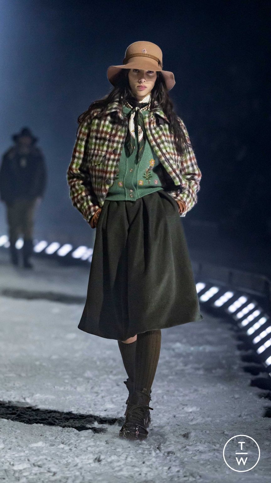 Fashion Week Milan Fall/Winter 2026 look 80 from the Moncler collection menswear