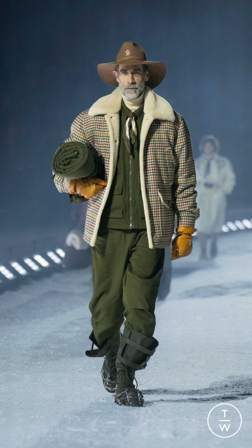 Fashion Week Milan Fall/Winter 2026 look 82 from the Moncler collection 男装