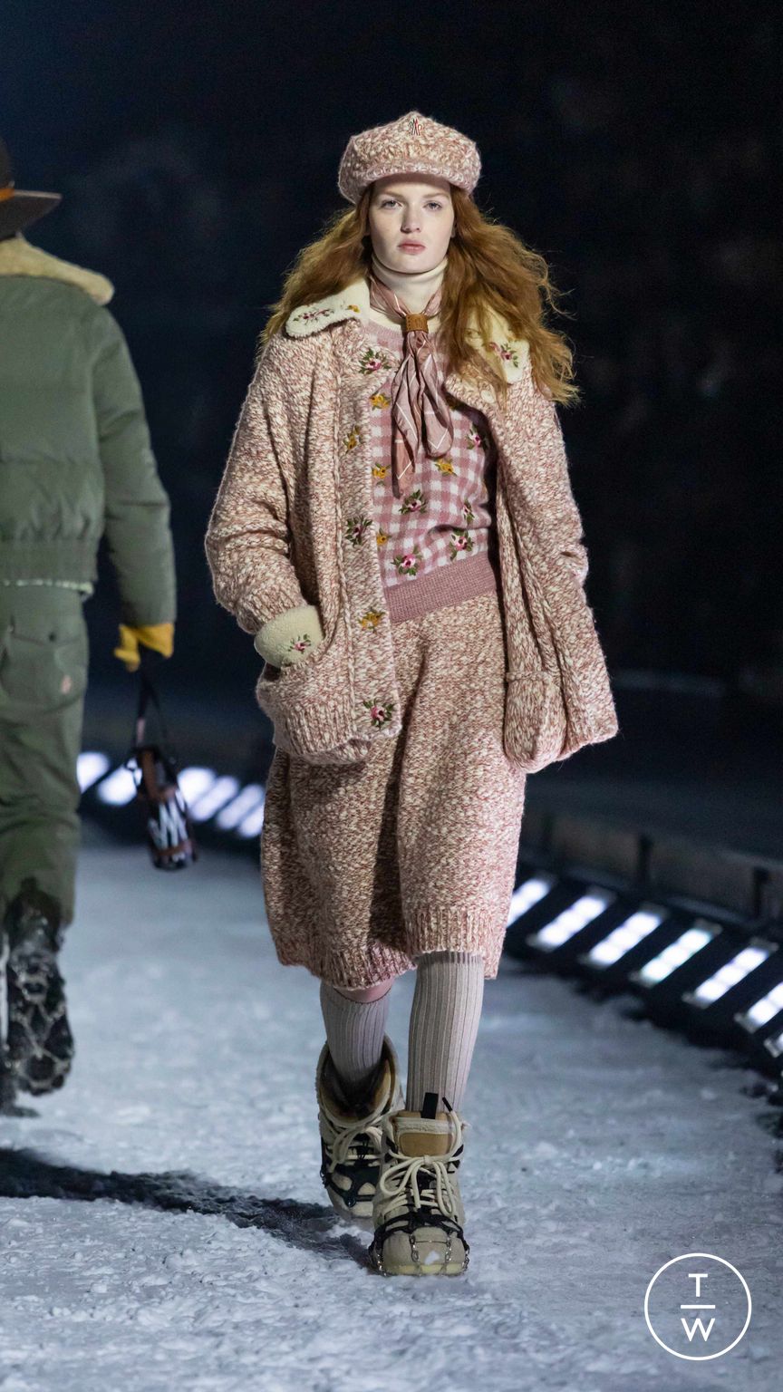 Fashion Week Milan Fall/Winter 2026 look 87 from the Moncler collection menswear