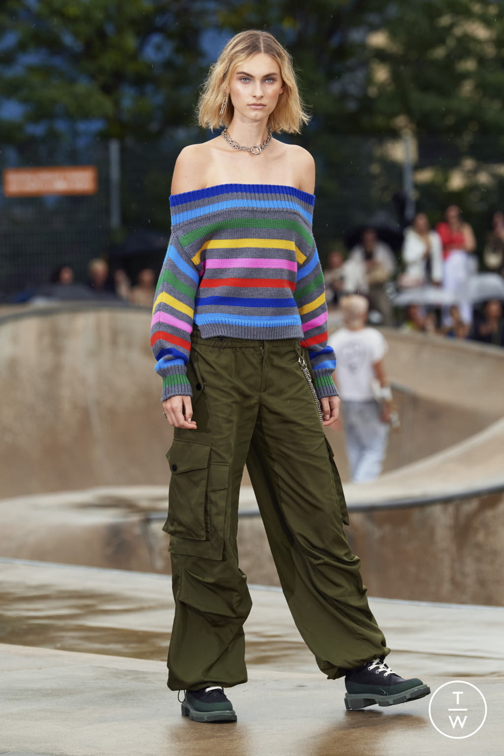 Fashion Week New York Resort 2022 look 14 de la collection Monse womenswear