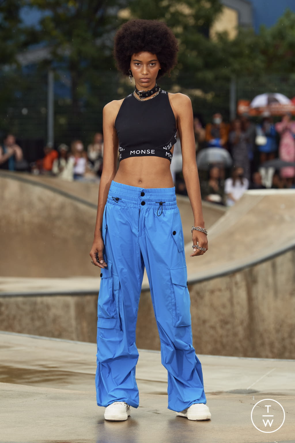 Fashion Week New York Resort 2022 look 9 de la collection Monse womenswear