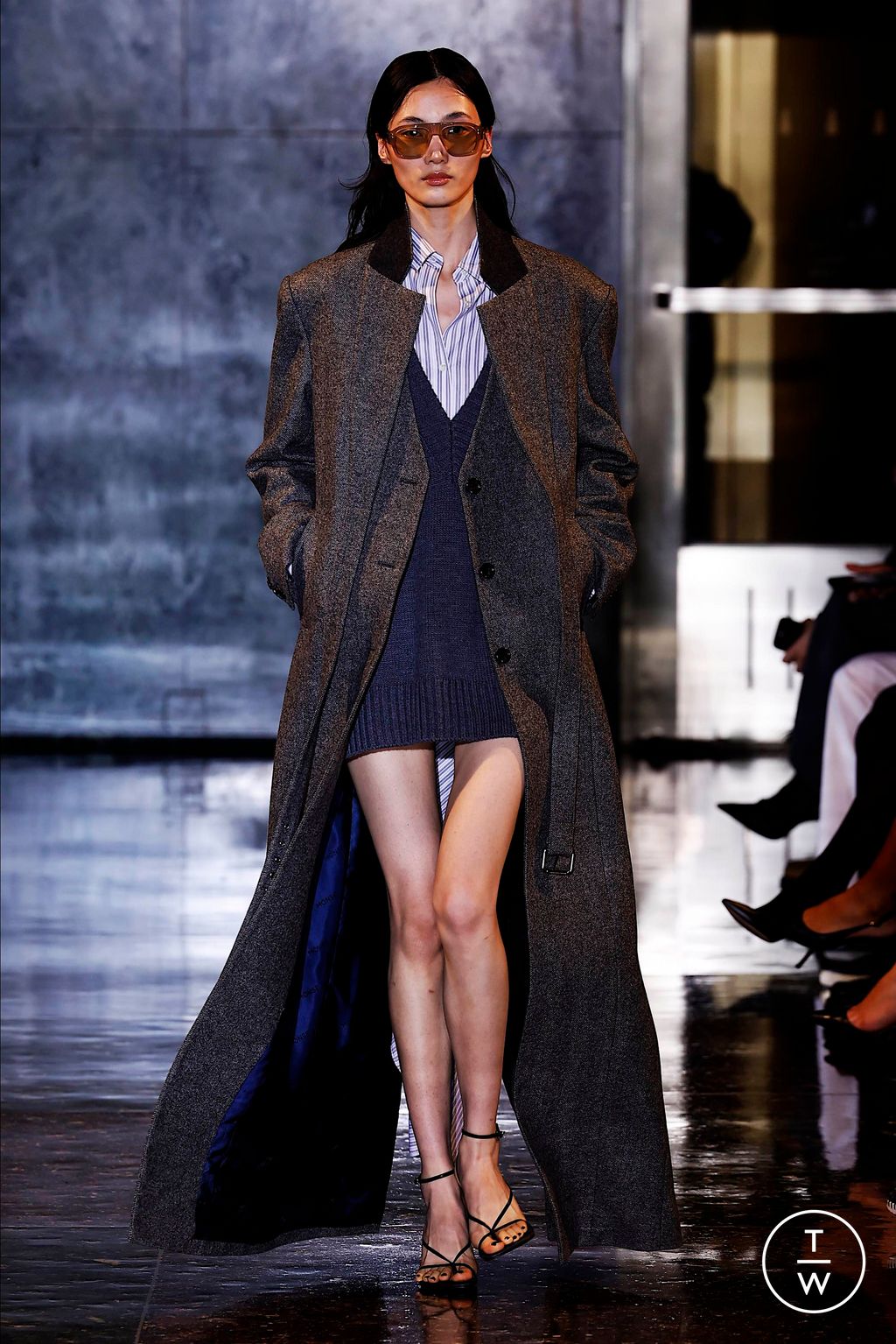 Fashion Week New York Fall/Winter 2024 look 4 de la collection Monse womenswear