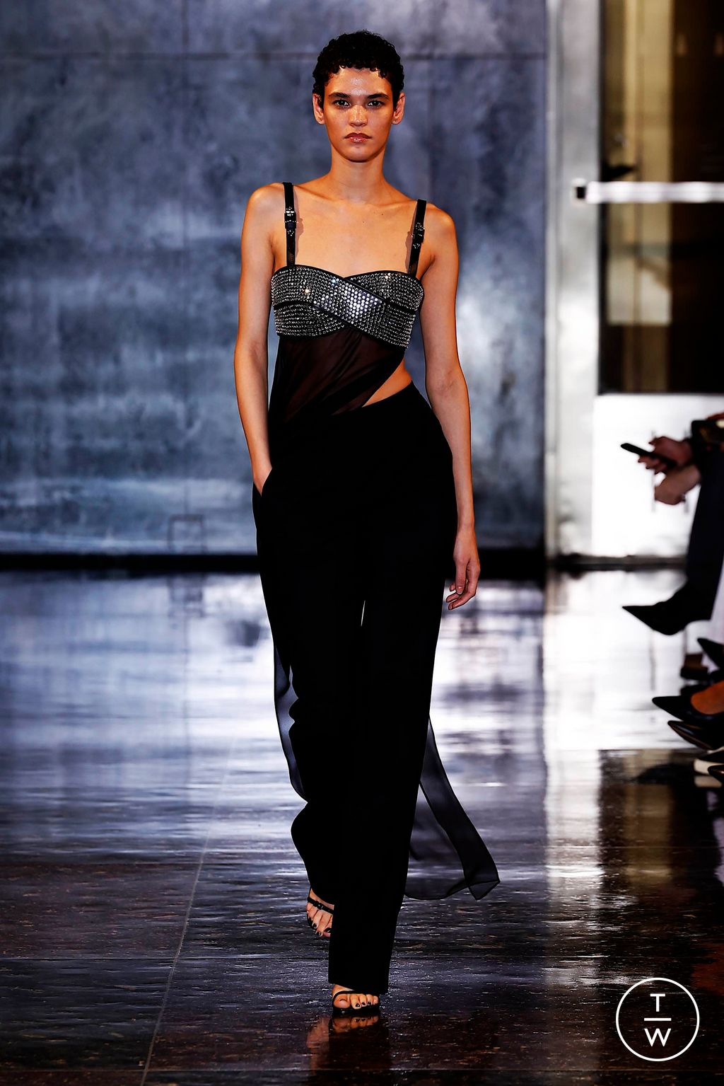 Fashion Week New York Fall/Winter 2024 look 27 de la collection Monse womenswear