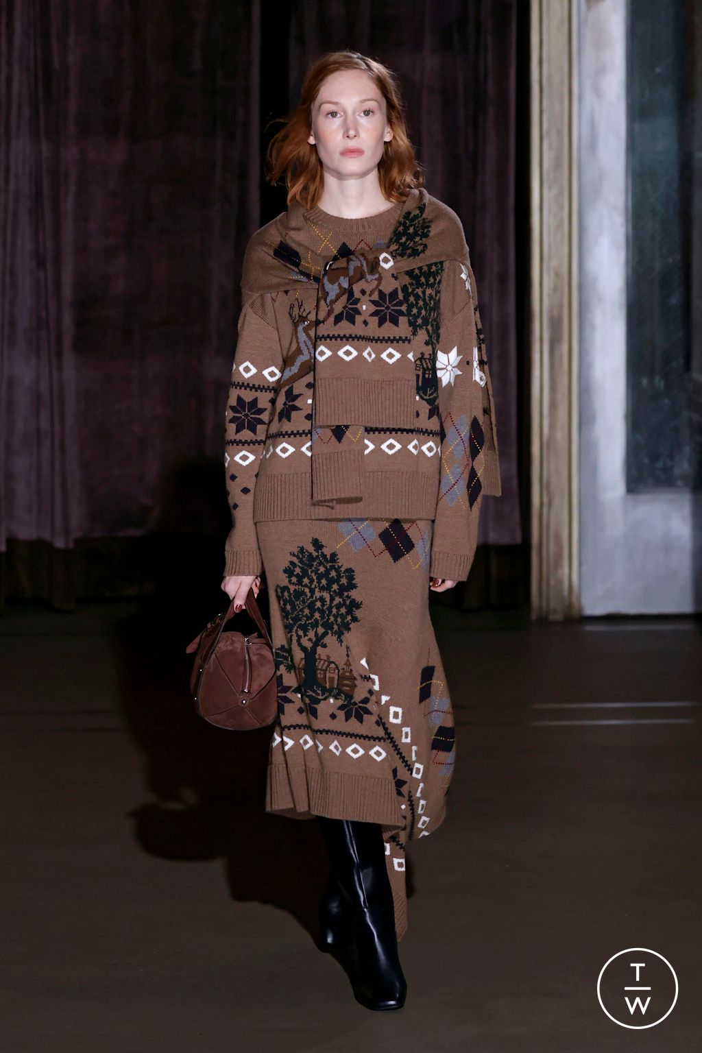 Fashion Week New York Fall/Winter 2025 look 16 from the Monse collection womenswear