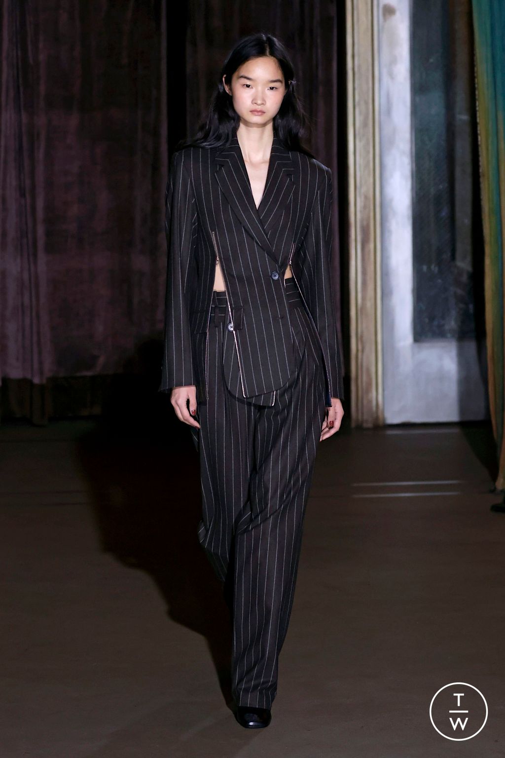 Fashion Week New York Fall/Winter 2025 look 17 from the Monse collection womenswear