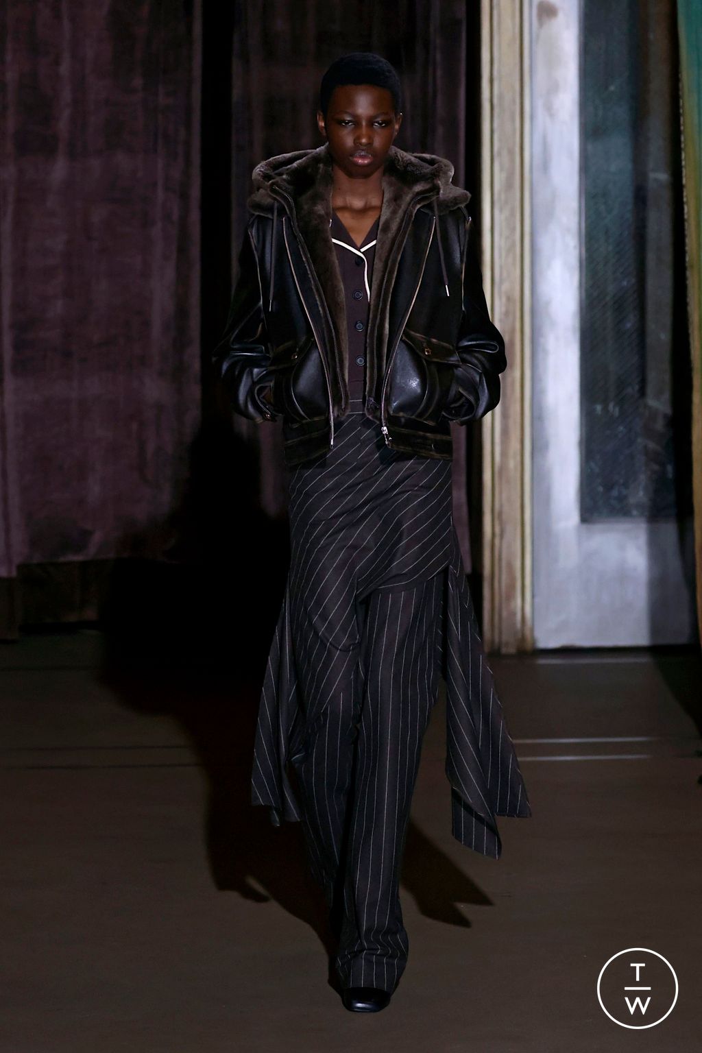 Fashion Week New York Fall/Winter 2025 look 19 from the Monse collection womenswear
